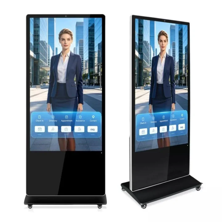 Samostojeći kiosk sa AI digitalnim asistentom