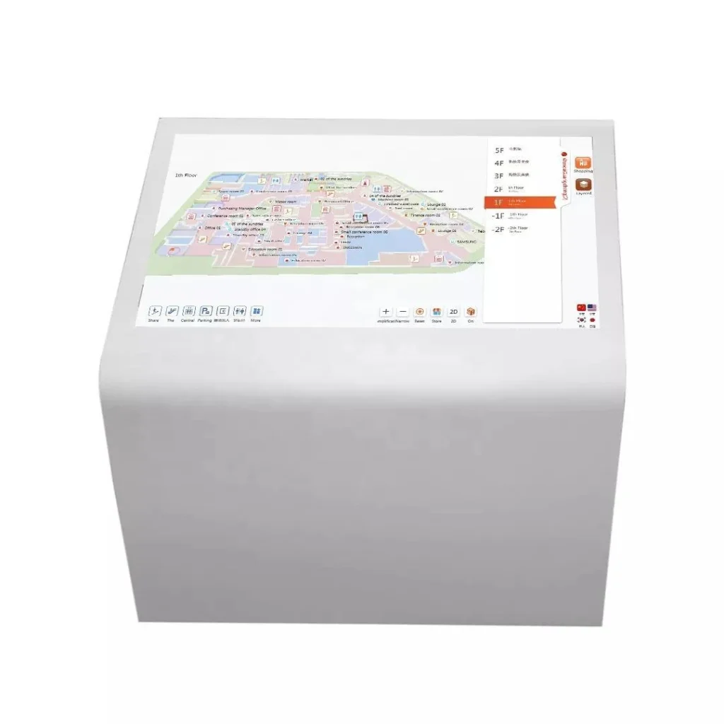 Interaktivni kiosk L-forme